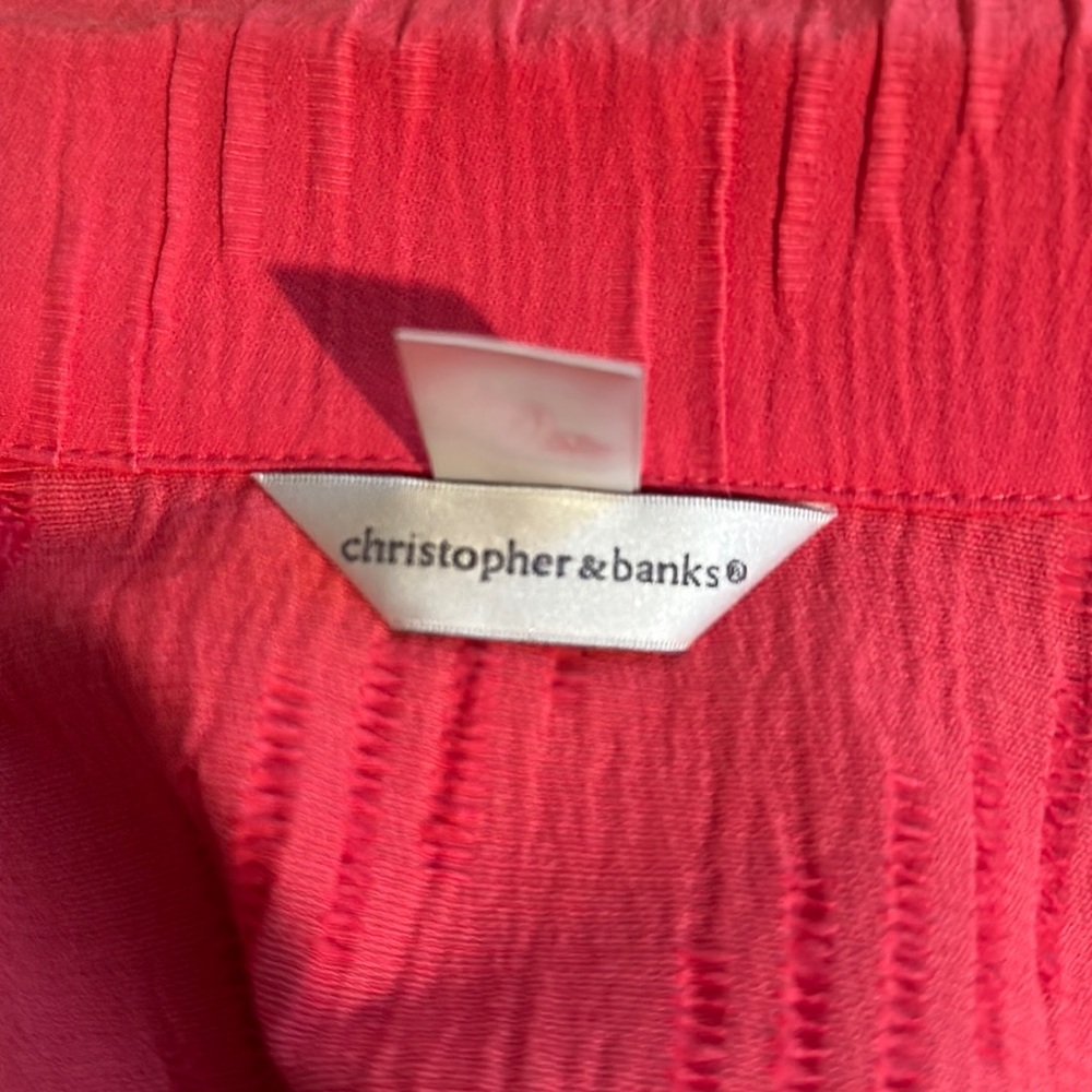 Christopher and banks lightweight designer jacket